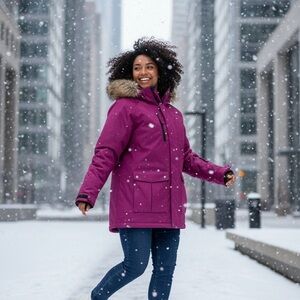 DSG Women's Magenta Ski Jacket - Baby it’s cold outside
